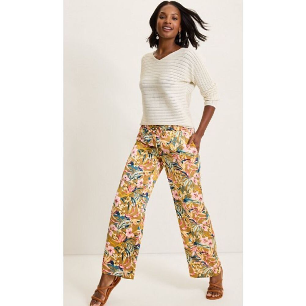 NWT Tommy Bahama silk womens pants, Sz 8, $128 G26